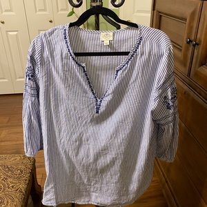 Long sleeve blouse100% cotton